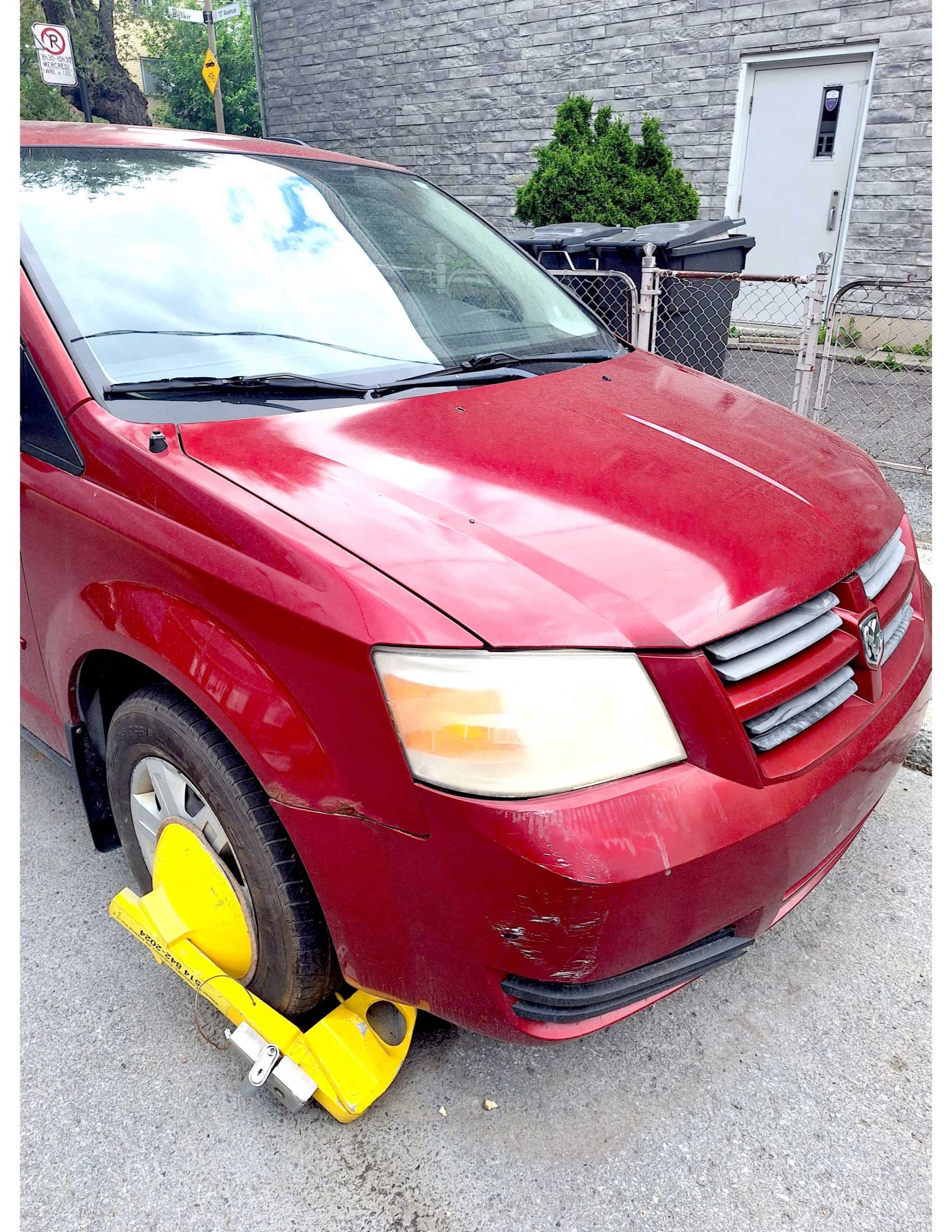 JDP – DODGE GRAND CARAVAN 2009 ROUGE (26-989)