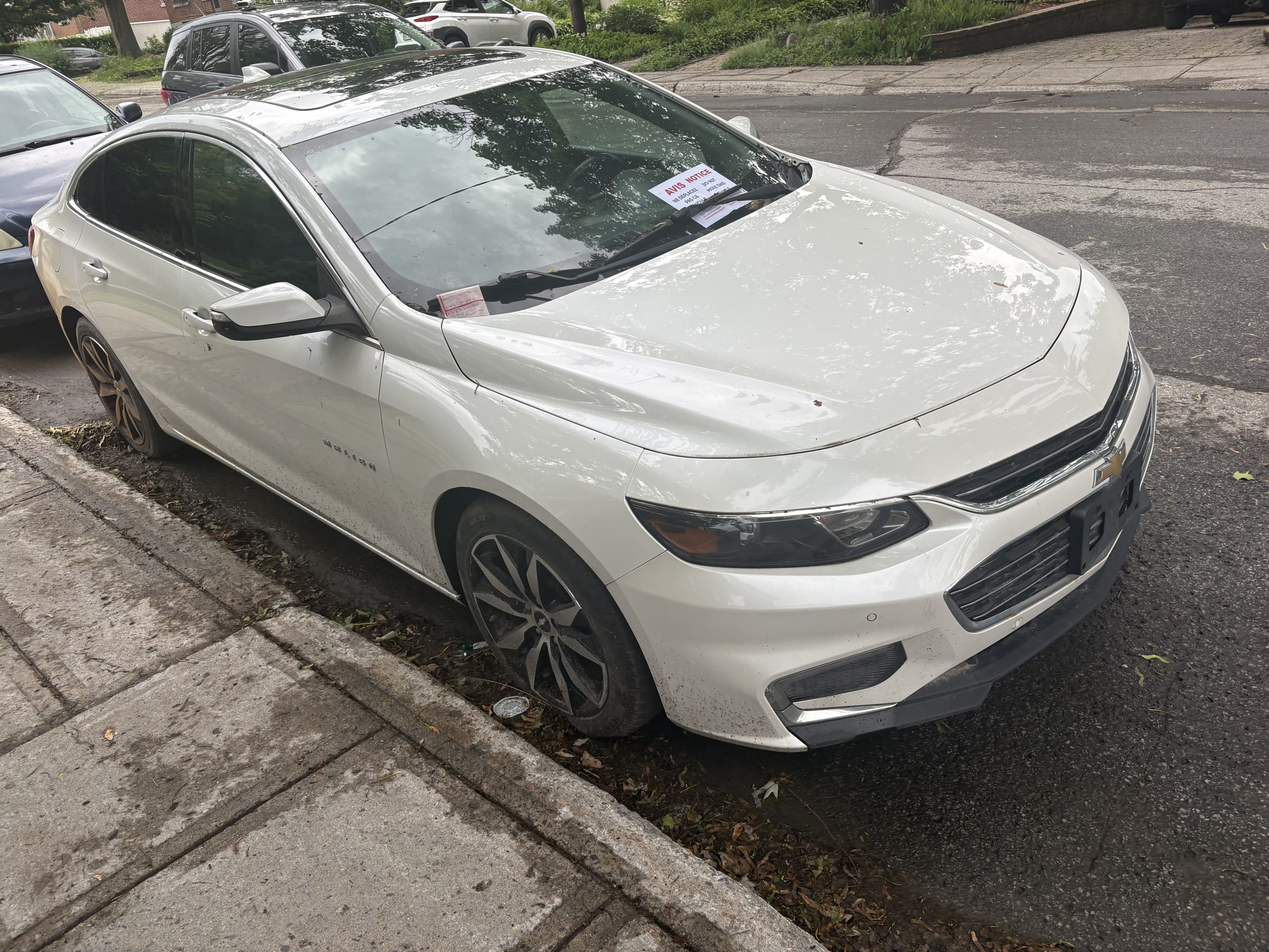 FD – CHEVROLET MALIBU 2016 BLANC (26-1027)
